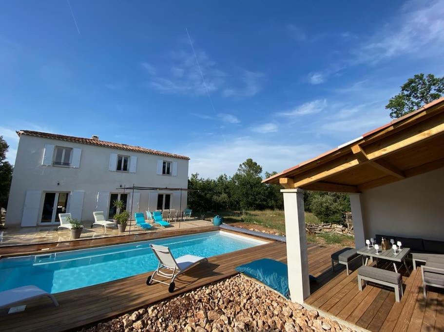 Villa Piscine - Gorges Du Verdon, Lac De Sainte-Croix Régusse Esterno foto