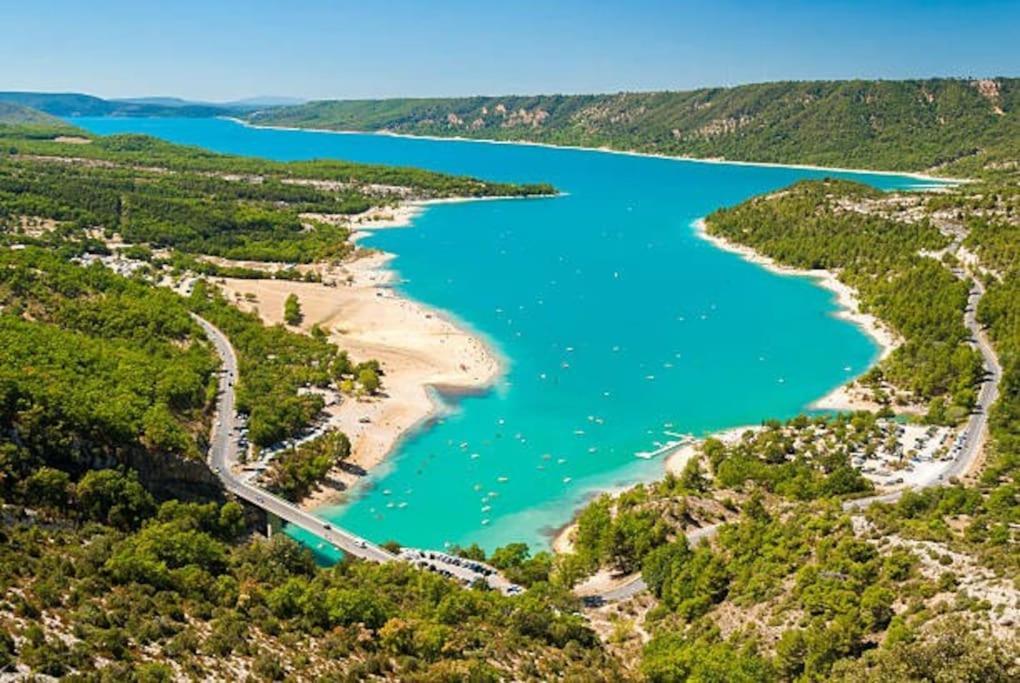 Villa Piscine - Gorges Du Verdon, Lac De Sainte-Croix Régusse Esterno foto