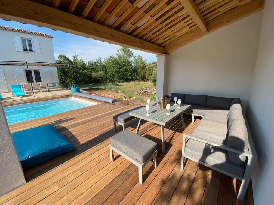 Villa Piscine - Gorges Du Verdon, Lac De Sainte-Croix Régusse Esterno foto