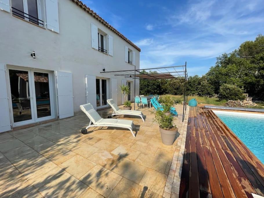 Villa Piscine - Gorges Du Verdon, Lac De Sainte-Croix Régusse Esterno foto