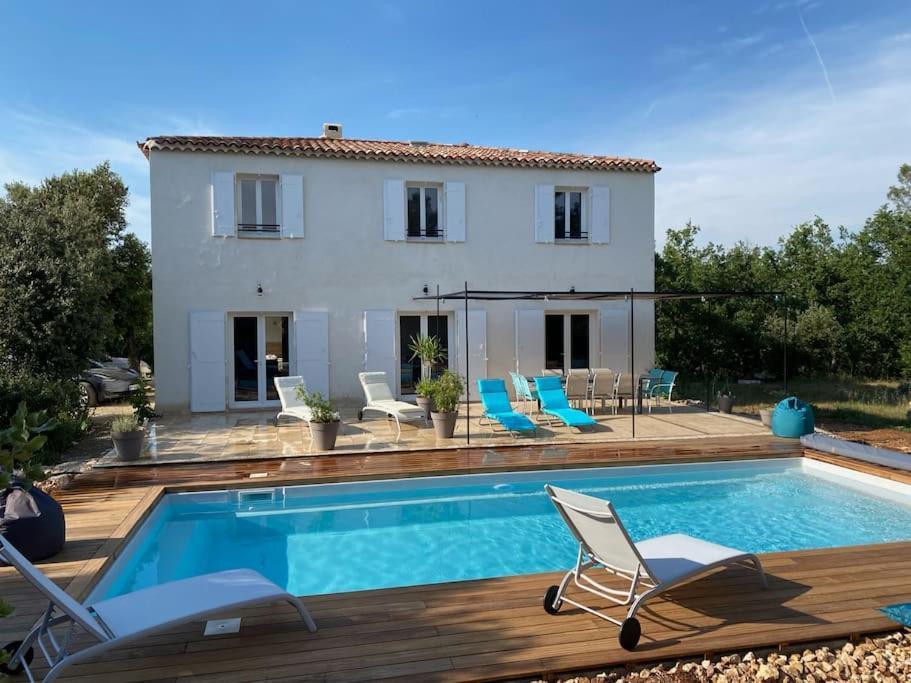Villa Piscine - Gorges Du Verdon, Lac De Sainte-Croix Régusse Esterno foto